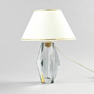 Bordslampa i glas