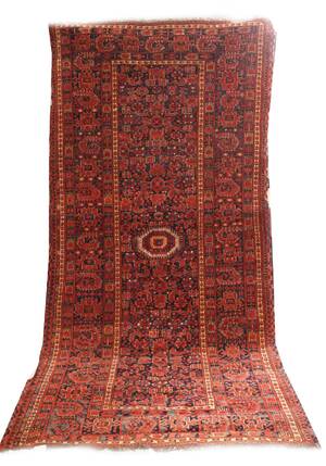 Handknuten matta, orientalisk