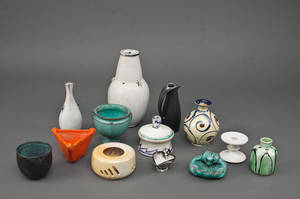 Samling Kähler keramik bl.a. Svend Hammershøj 1873-1948 14