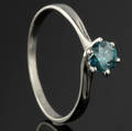 Solitaire ring ca. 0.53 ct.