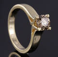 Solitaire ring ca. 1.00 ct.