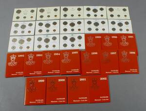 Danmark møntsæt 1976-2002 samling
