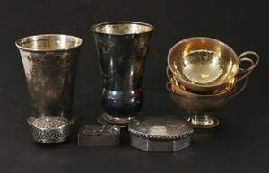 Parti silverföremål