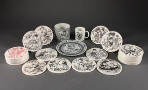 Wiinblad, samling platter m.m 32