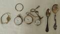Fickur Armbandsur samt Skedar Silver