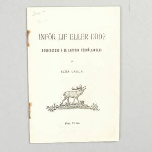 Elsa Laulas berömda Inför lif eller död 1904