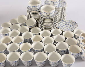 KAFFESERVIS, 100 delar, porslin, Tyskland.