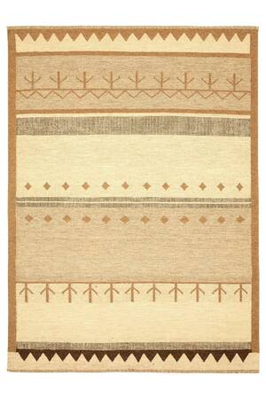 Kelim tæppe, Indien. 300x220 cm.