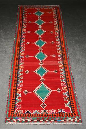 Persisk Shiraz Kelim 110x422 cm 