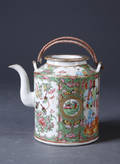 Kinesisk tekande, porcelæn