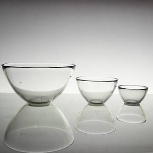 SVEN PALMQVIST, Fuga, 3 delar, Orrefors