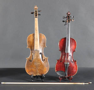 Fioler samt en stråke 3