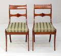 Stolar, 2 st, Karl Johan-stil  181900-tal