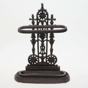 PARAPLYSTÄLL, gjutjärn, genombruten dekor
