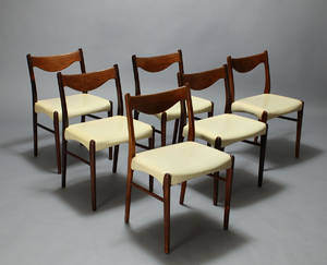 Dansk møbelproducent. Spisestole 6