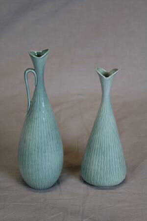GUNNAR NYLUND 2 VASER, H 20, 18 CM