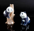 Royal Copenhagen. To porcelænsfigurer i form af pandaer 2