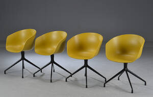 Hay. Et sæt på fire stole, model About A Chair  4