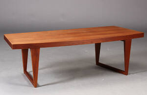 Dansk møbelproducent. Sofabord, teaktræ Denne vare er sat til omsalg under nyt varenummer 4332337