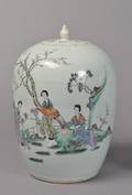 Kinesiske lågbojaner af porcelæn, 1900-tallet 2
