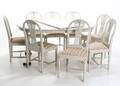 MATSALSGRUPP, 9 delar, Gustaviansk stil