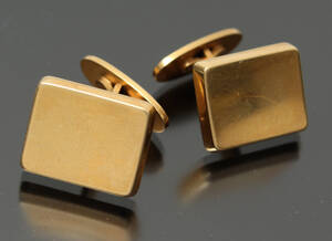Georg Jensen. Manchetknapper, 18 kt guld
