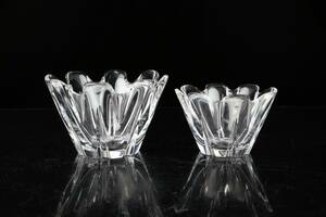 SKÅLAR, 2 st, Orrefors