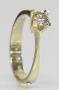Solitairering, ca. 0.38 ct.