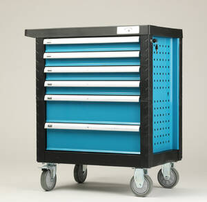 Værkstedvogn med 245 dele 