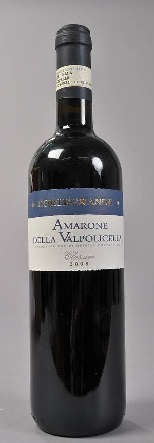 12 fl. 2008 Corte Grande, Amarone Della Valpolicella DOC classico 12