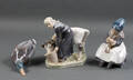 Kgl. P  Royal Copenhagen. Tre figurer 3