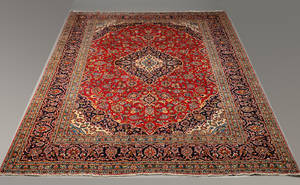 Persisk Keshan tæppe, 380x 290 cm. .