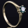 Solitaire ring ca. 0.58 ct.