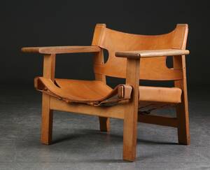 Børge Mogensen. Lænestol Den spanske stol, model 2226 