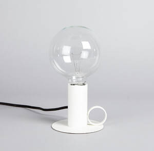 Niclas Hoflin, Rubn, bordslampa Nimbus, vit