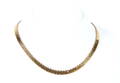 Halscollier af 18 kt guld, 27,1 gram