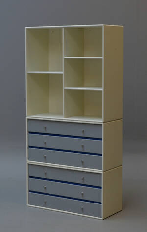 Peter J. Lassen. Montana, tre moduler med skuffer og reol. 3