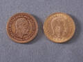 Sverige, Oscar II, 5 kroner GULD 1899 og 1901 2