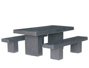Havebordsæt af Terrazzo look 3