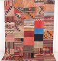 Persisk Patchwork kelim, 256 x 201 cm