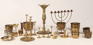 Samling diverse messing 37