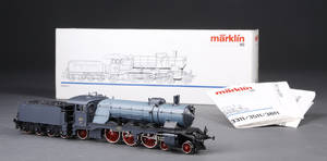 Märklin. 3511 damplokomotiv med 5-stjernet motor