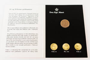 Danmark. 20 kr 1916 guldmønt Denne vare er sat til omsalg under nyt varenummer 4202598