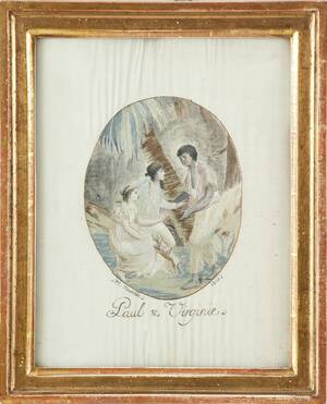 Sidenbroderi 1801