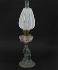 Bordsfotogenlampa, omkring år 1900