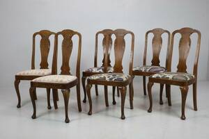 STOLAR, 4  2 st, ek, rokokostil, 1920-tal