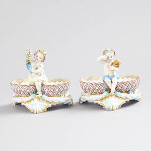Meissen salt- och pepparkar