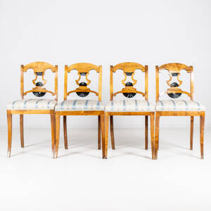 STOLAR, 4 st, Karl Johanstil, omkring år 1900