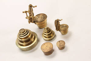 Samling diverse vægt lodder både OZ, Pound og gram 31