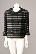 Chanel Jakke str. 50 - sort